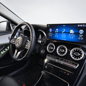 Konix شاشة 12.3 بوصة أندرويد 14 بمعالج Qualcomm 685 رام 8 جيجا وذاكرة 256 جيجا لمرسيدس C-Class W205 (2019-2021) – نظام NTG 5.5
