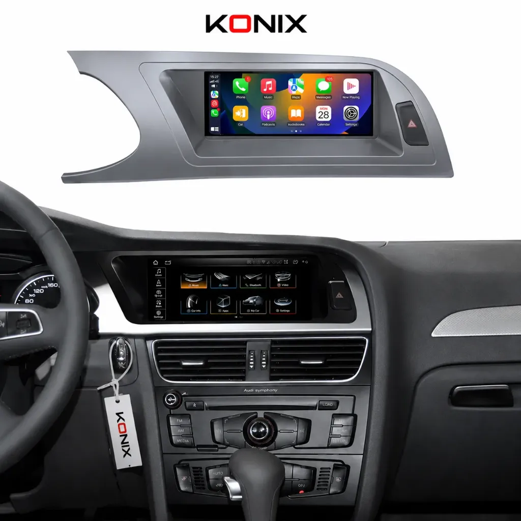 Konix شاشة 10.25 بوصة Linux لأودي A4 (2013–2016) - النسخة الفاخرة (High)